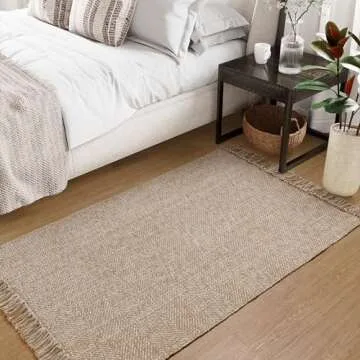 Collive Washable Area Rug - Modern 3' x 5' Indoor Mat
