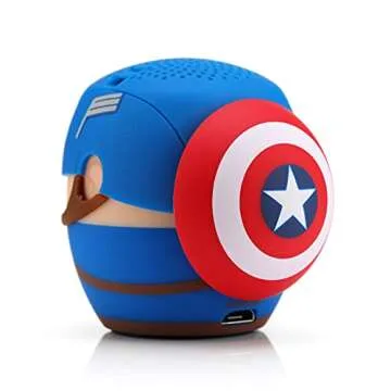 Bitty Boomers Marvel: Captain America - Mini Bluetooth Speaker