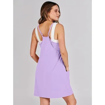 Trendy ANRABESS Summer Mini Romper Dress for Women