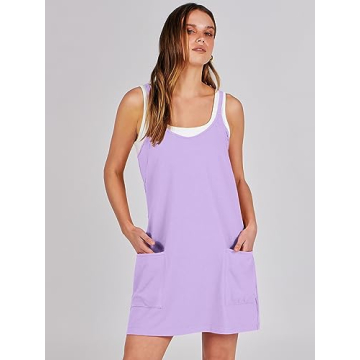 Trendy ANRABESS Summer Mini Romper Dress for Women