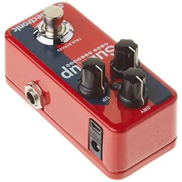 TC Electronic SUB 'N' UP MINI OCTAVER Compact Octave Pedal with TonePrint Technology