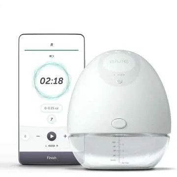 Elvie Smart Wearable Breast Pump - Hands-Free Design
