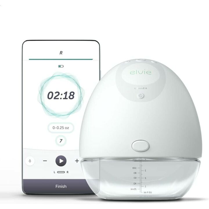 Elvie Smart Wearable Breast Pump - Hands-Free Design