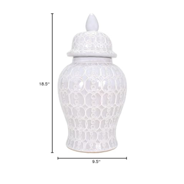 Hand Crafted Kavana Decor Ellery Jar - Unique Home Accent