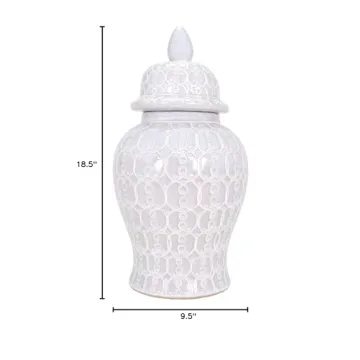 Hand Crafted Kavana Decor Ellery Jar - Unique Home Accent