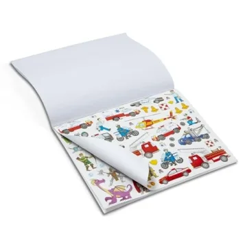 Melissa & Doug 500+ Sticker Book Dinosaurs Vehicles Space