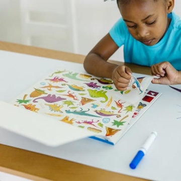 Melissa & Doug 500+ Sticker Book Dinosaurs Vehicles Space