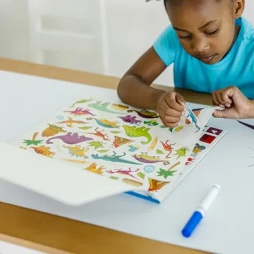 Melissa & Doug 500+ Sticker Book Dinosaurs Vehicles Space