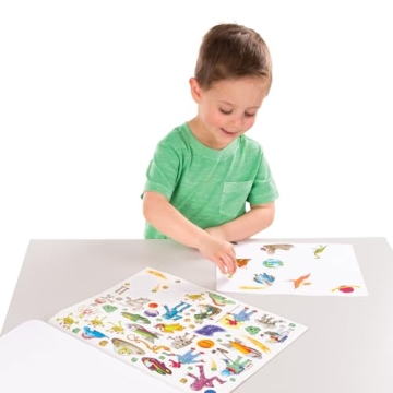 Melissa & Doug 500+ Sticker Book Dinosaurs Vehicles Space
