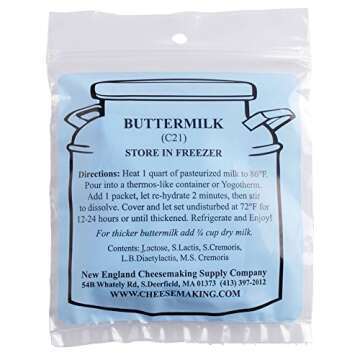 Buttermilk C21 Starter Culture - 5 Packets for Homemade Goodness
