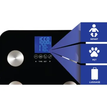 Ozeri Touch Body Weight Scale for Accurate Health Tracking