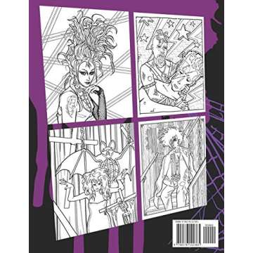 Let's Draw Goths : Coloring Book: Post-Punk, Gothic Rockers of the 1980s and Beyond for Adults and T...