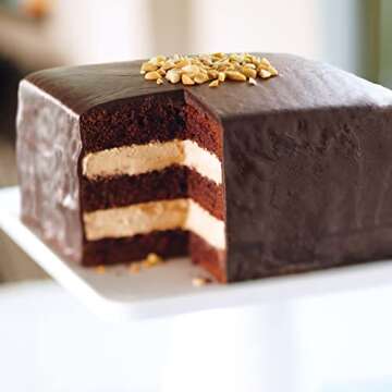 Wilton Aluminum 10x2 Inch Square Cake Pan, Made With Natural Anodized Aluminum, Made Without PFAS, Aluminum Pan Bakeware Optimal For Even Heating