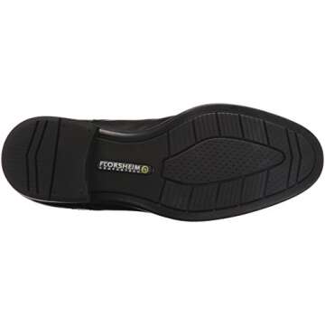 Florsheim mens Medfield Plain Toe Oxford Dress Shoe, Black, 10.5 US