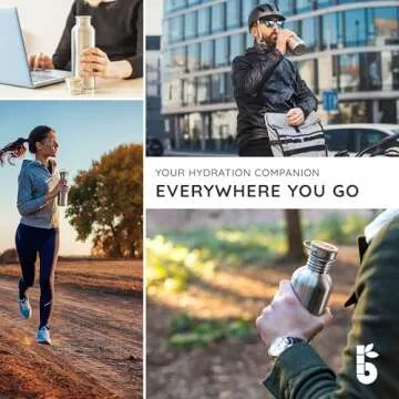 Bambaw 32 oz Eco-Friendly Water Bottle for All Activities