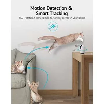 LaView Indoor Security Camera,1080P HD with Night Vision