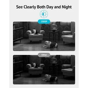 LaView Indoor Security Camera,1080P HD with Night Vision