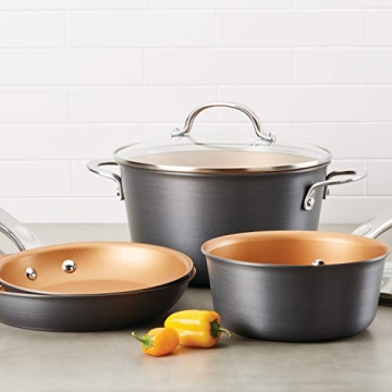 Ayesha Curry Nonstick Cookware Set - 9 Pieces