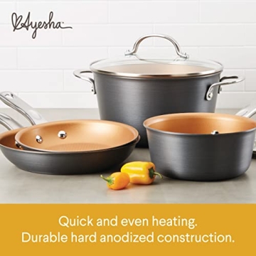 Ayesha Curry Nonstick Cookware Set - 9 Pieces