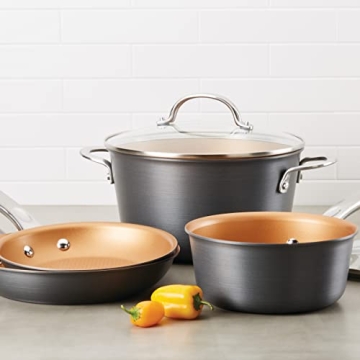 Ayesha Curry Nonstick Cookware Set - 9 Pieces