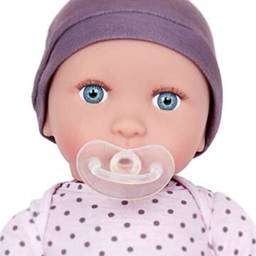 Babi by Battat 14-inch Newborn Baby Doll - Nurturing Blue-Eyed Companion for Kids