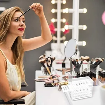 WOHEN 5 Layers Acrylic Eyelash Organizer Box