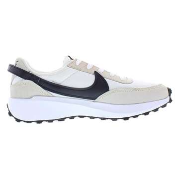 Nike Women's Waffle Debut Trainers, Sanddrift Black Phantom White, 7 US