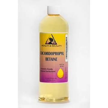 Cocamidopropyl Betaine Coco Betaine CAPB Natural Surfactant Liquid Premium Highest Purity 100% Pure 32 oz