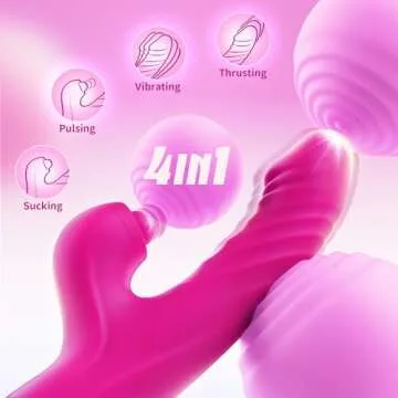 Ultimate Thrusting Dildo - 10 Vibrations & 7 Modes