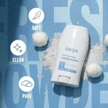 Carpe Antiperspirant & Deodorant for Excessive Sweating