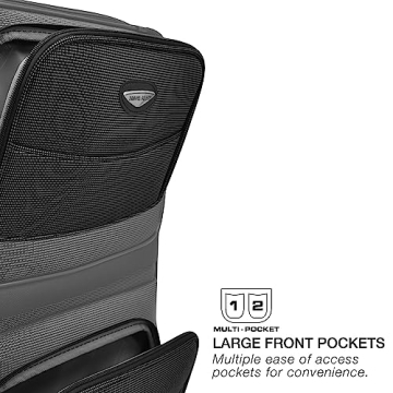 Travel Select Amsterdam 21-Inch Softside Luggage in Orange