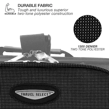 Travel Select Amsterdam 21-Inch Softside Luggage in Orange