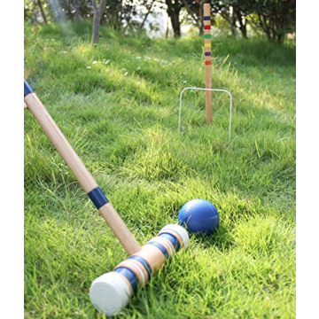 Juegoal Six Player Croquet Set - Family Fun Outdoors