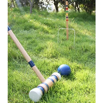 Juegoal Six Player Croquet Set - Family Fun Outdoors