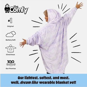 Ultra-Soft Wearable Blanket with Hood | THE COMFY Dream