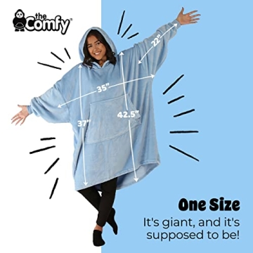 Ultra-Soft Wearable Blanket with Hood | THE COMFY Dream