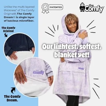 Ultra-Soft Wearable Blanket with Hood | THE COMFY Dream