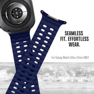 Acextro 6-Pack Marine Sport Bands for Galaxy Watch
