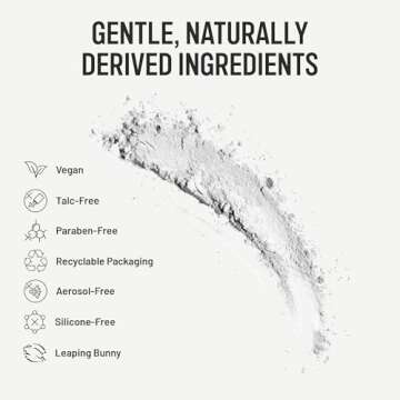 Hairstory Powder, Refreshing Dry Shampoo for All Hair Types, Absorbs Oil, Adds Volume & Texture, Non-Aerosol & Talc-Free, No Chalky Residue, 1.35oz