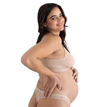 Comfortable Kindred Bravely Cotton Maternity Thongs 5-Pack