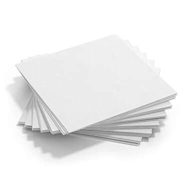 GOTIDEAL 24 Pack Primed 6x6" Artist Canvases