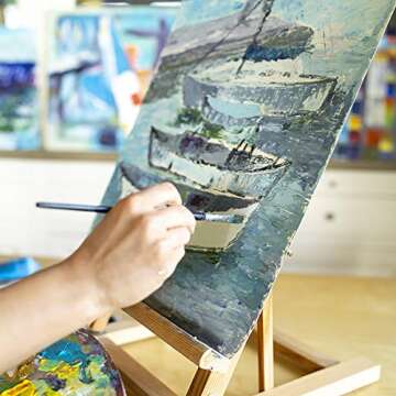 GOTIDEAL 24 Pack Primed 6x6" Artist Canvases