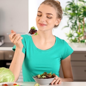 JOLLY CHEF Clear Plastic Spoons for Every Occasion