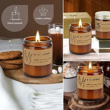Luxurious Eco-Friendly Aromatherapy Candle Set for Relaxation