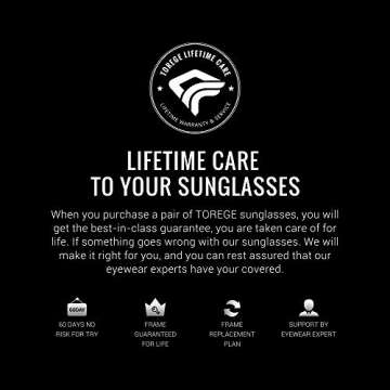 TOREGE Polarized Sports Sunglasses for Men Women Cycling Running Driving Fishing Golf Baseball Glasses TR02 Upgraded(Black&Purple&Pink Purple Lens)