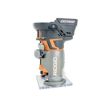 18-Volt OCTANE™ Cordless Brushless Compact Fixed Base Router with 1/4 in. Bit, Round and Square Bases, and Collet Wrench