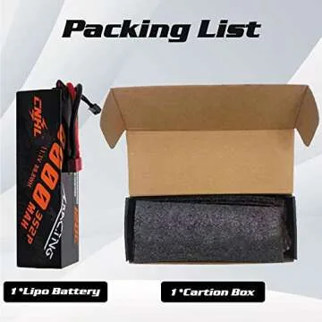 CNHL 3S Lipo Battery 8000mAh 120C 11.1V Lipo Battery with Deans Plug for RC Car Truck Boat Drag Crawler Racing Hobby