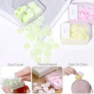 300 Portable Hand Washing Soap Sheets Compact & Scented