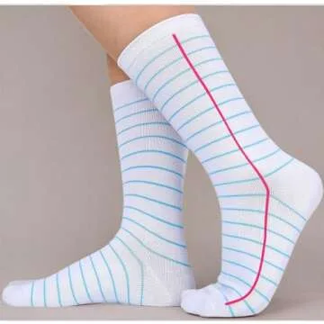 HAPPYPOP Funny Crazy Silly Gifts for Women Teen Girls, Crazy Silly Pencil socks Notebook Socks Reading Gifts Book gifts