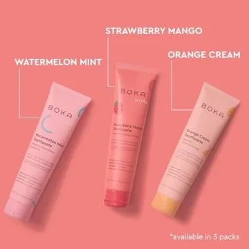 Boka Fluoride Free Toothpaste with Nano Hydroxyapatite - Strawberry Mango